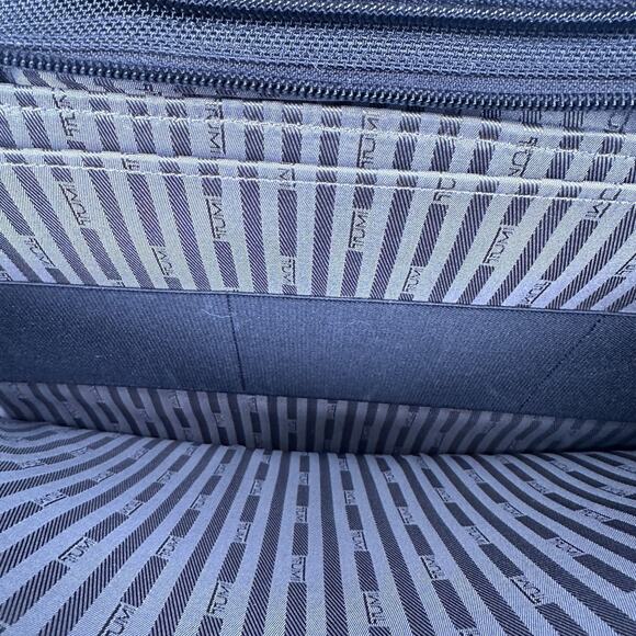 Tumi Alpha Deluxe Expandable Laptop Briefcase Rolling Carry-On Bag Black 26003D4 - Picture 8 of 16